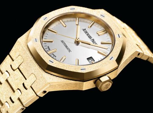 Audemars Piguet aaa kopia presenterar Carolina Bucci Limited Edition Royal Oak Frosted Gold￼