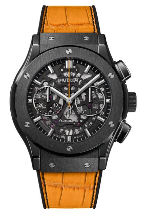 Varför Hublot AeroFusion Chronograph Veuve Clicquot Classic Polo replika klocka