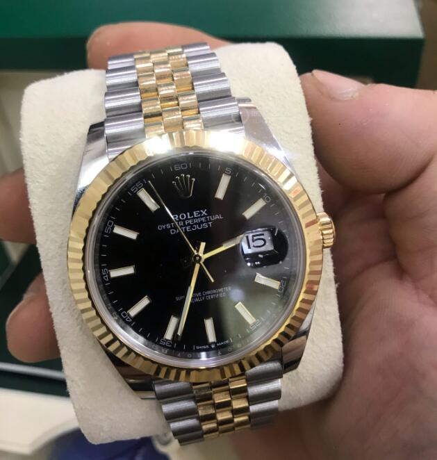 När Människor Når Medelåldern, Ge Dig Själv En Gåva-Rolex Kopia Datejust 126333-014